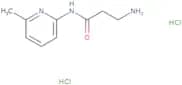3-Amino-N-(6-methylpyridin-2-yl)propanamide dihydrochloride
