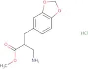Methyl 3-amino-2-(1,3-dioxaindan-5-ylmethyl)propanoate hydrochloride