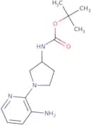 (R)-tert-Butyl 1-(3-aminopyridin-2-yl)pyrrolidin-3-ylcarbamate