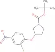 (R)-tert-Butyl 3-(2-fluoro-4-nitrophenoxy)pyrrolidine-1-carboxylate