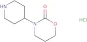 3-(Piperidin-4-yl)-1,3-oxazinan-2-one hydrochloride