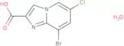 8-Bromo-6-chloroimidazo[1,2-a]pyridine-2-carboxylic acid hydrate