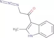 2-Azido-1-(2-methyl-1H-indol-3-yl)ethanone