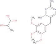 5-(3,4,5-Trimethoxybenzyl)pyrimidine-2,4-diamine 2-hydroxypropanoate