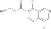 Ethyl 8-bromo-4-chloro-1,6-naphthyridine-3-carboxylate