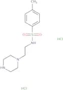 4-Methyl-N-[2-(piperazin-1-yl)ethyl]benzene-1-sulfonamide dihydrochloride