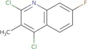 2,4-Dichloro-7-fluoro-3-methylquinoline