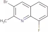 3-Bromo-8-fluoro-2-methylquinoline