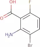 2-Amino-3-bromo-6-fluorobenzoic acid