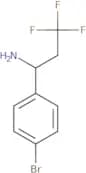 (1R)-1-(4-Bromophenyl)-3,3,3-trifluoropropan-1-amine
