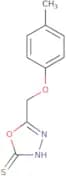 5-p-Tolyloxymethyl-3H-[1,3,4]oxadiazole-2-thione