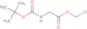 Chloromethyl 2-{[(tert-butoxy)carbonyl]amino}acetate