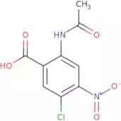 5-Chloro-2-acetamido-4-nitrobenzoic acid