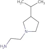 2-[3-(Propan-2-yl)pyrrolidin-1-yl]ethan-1-amine