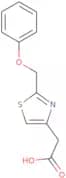 2-[2-(Phenoxymethyl)-1,3-thiazol-4-yl]acetic acid
