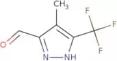 4-Methyl-3-(trifluoromethyl)-1H-pyrazole-5-carbaldehyde