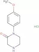 1-(4-Methoxyphenyl)piperazin-2-one hydrochloride