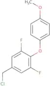 5-(Chloromethyl)-1,3-difluoro-2-(4-methoxyphenoxy)benzene