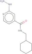 N-(Cyclohexylmethyl)-2-hydrazinylpyridine-4-carboxamide