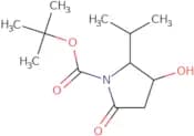 rac-tert-Butyl (2R,3R)-3-hydroxy-5-oxo-2-(propan-2-yl)pyrrolidine-1-carboxylate