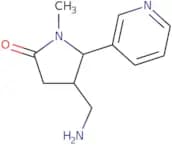 rac-(4R,5S)-4-(Aminomethyl)-1-methyl-5-(pyridin-3-yl)pyrrolidin-2-one