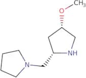 (2S,4S)-4-Methoxy-2-(pyrrolidin-1-ylmethyl)pyrrolidine