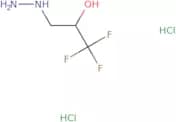 (2R)-1,1,1-Trifluoro-3-hydrazinylpropan-2-ol dihydrochloride