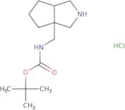 rac-tert-Butyl N-{[(3aR,6aR)-octahydrocyclopenta[C]pyrrol-3a-yl]methyl}carbamate hydrochloride