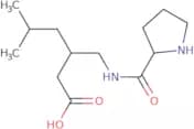 (3S)-5-Methyl-3-({[(2S)-pyrrolidin-2-yl]formamido}methyl)hexanoic acid