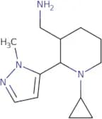 rac-[(2R,3S)-1-Cyclopropyl-2-(1-methyl-1H-pyrazol-5-yl)piperidin-3-yl]methanamine