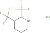 rac-(2R,3S)-2,3-Bis(trifluoromethyl)piperidine hydrochloride
