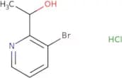(1S)-1-(3-Bromopyridin-2-yl)ethan-1-ol hydrochloride