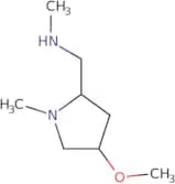 {[(2S,4S)-4-Methoxy-1-methylpyrrolidin-2-yl]methyl}(methyl)amine