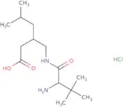 3-{[(2S)-2-Amino-3,3-dimethylbutanamido]methyl}-5-methylhexanoic acid hydrochloride