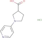 1-(Pyridin-4-yl)pyrrolidine-3-carboxylic acid hydrochloride