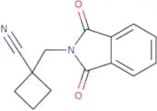 1-[(1,3-Dioxo-2,3-dihydro-1H-isoindol-2-yl)methyl]cyclobutane-1-carbonitrile