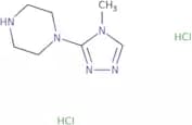 1-(4-Methyl-4H-1,2,4-triazol-3-yl)piperazine dihydrochloride