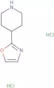 4-(1,3-Oxazol-2-yl)piperidine dihydrochloride