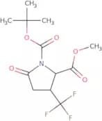 1-tert-Butyl 2-methyl 5-oxo-3-(trifluoromethyl)pyrrolidine-1,2-dicarboxylate
