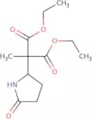1,3-Diethyl 2-methyl-2-(5-oxopyrrolidin-2-yl)propanedioate