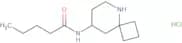 N-{5-Azaspiro[3.5]nonan-8-yl}pentanamide hydrochloride