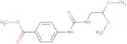 Methyl 4-{[(2,2-dimethoxyethyl)carbamoyl]amino}benzoate