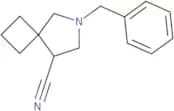 6-Benzyl-6-azaspiro[3.4]octane-8-carbonitrile