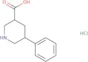 5-Phenylpiperidine-3-carboxylic acid hydrochloride
