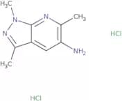 1,3,6-Trimethyl-1H-pyrazolo[3,4-b]pyridin-5-amine dihydrochloride