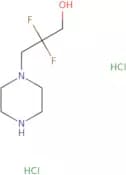 2,2-Difluoro-3-(piperazin-1-yl)propan-1-ol dihydrochloride