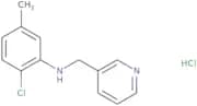 2-Chloro-5-methyl-N-(pyridin-3-ylmethyl)aniline hydrochloride