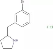 2-[(3-Bromophenyl)methyl]pyrrolidine hydrochloride