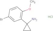 1-(5-Bromo-2-methoxyphenyl)cyclopropan-1-amine hydrochloride