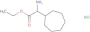 Ethyl 2-amino-2-cycloheptylacetate hydrochloride
